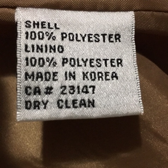 Talbot Petites size 8 camel suede blazer - Picture 7 of 7